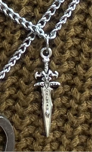 Knife necklace