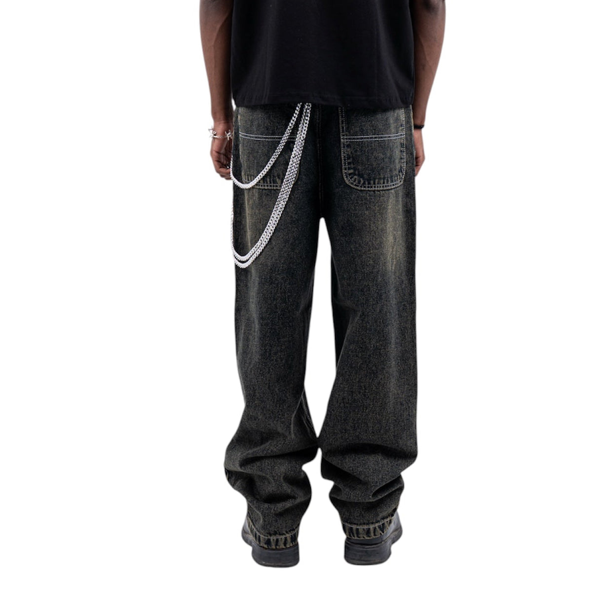 Dirty baggie jeans