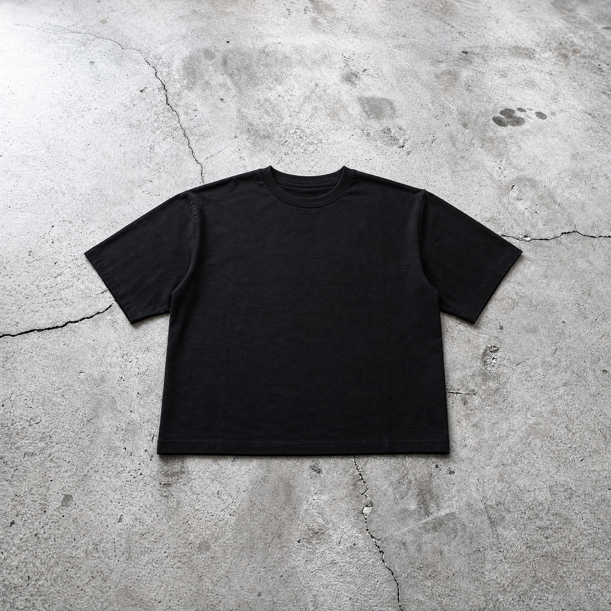 Plain boxi tee