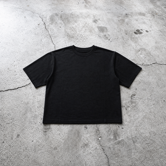 Plain boxi tee
