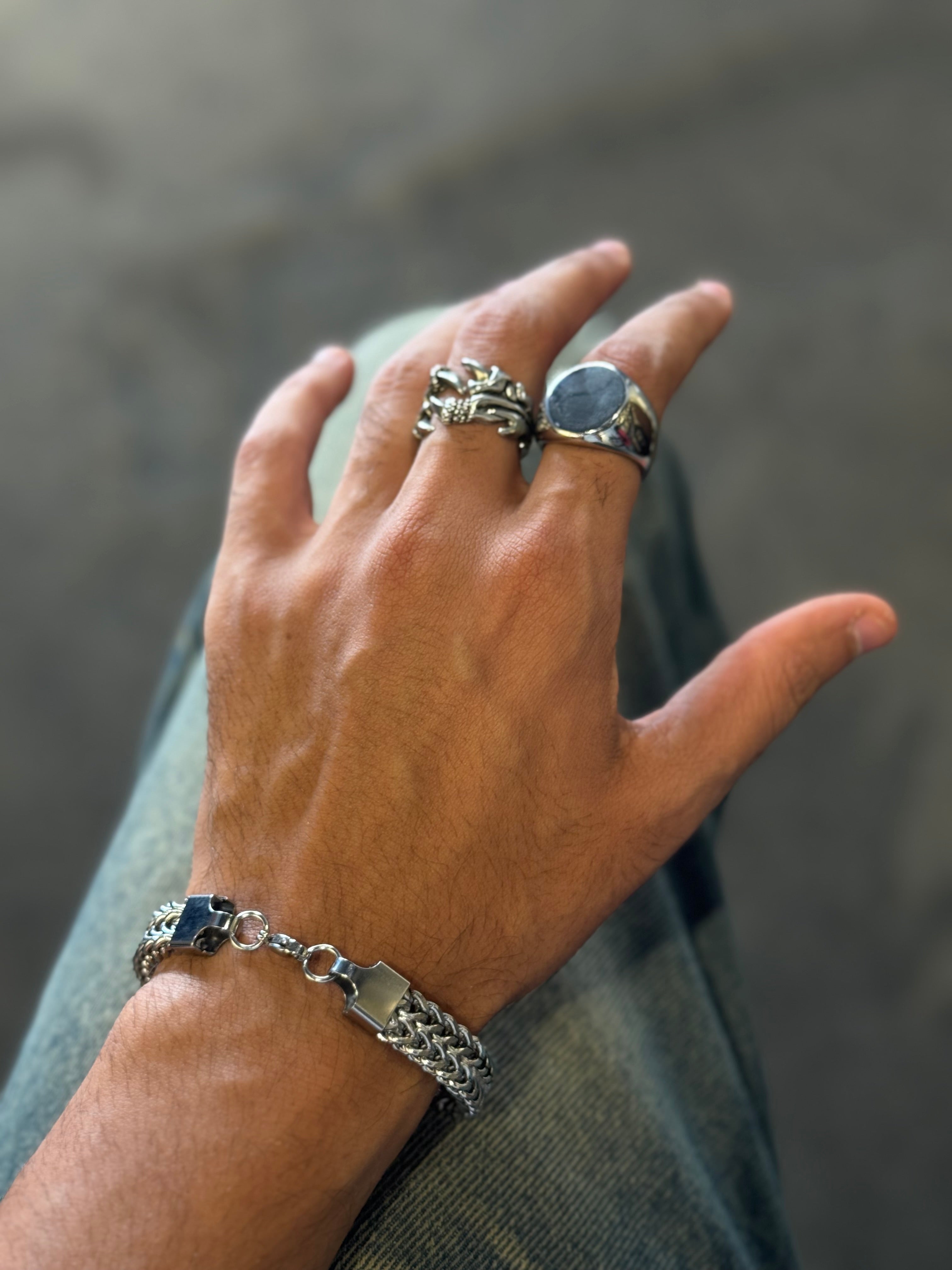 Pure stainless bracelet