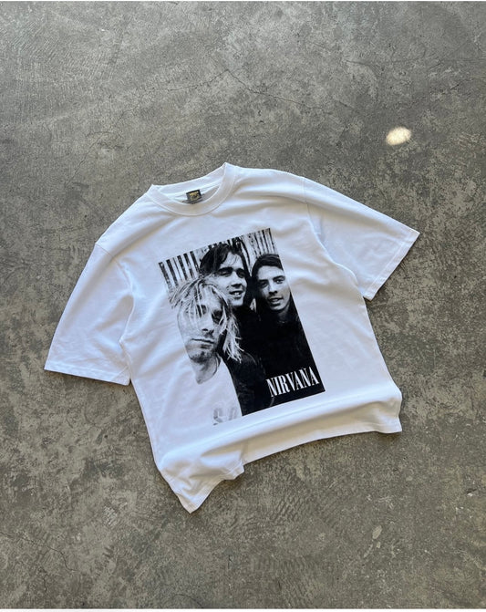 White Nirvana T-shirt