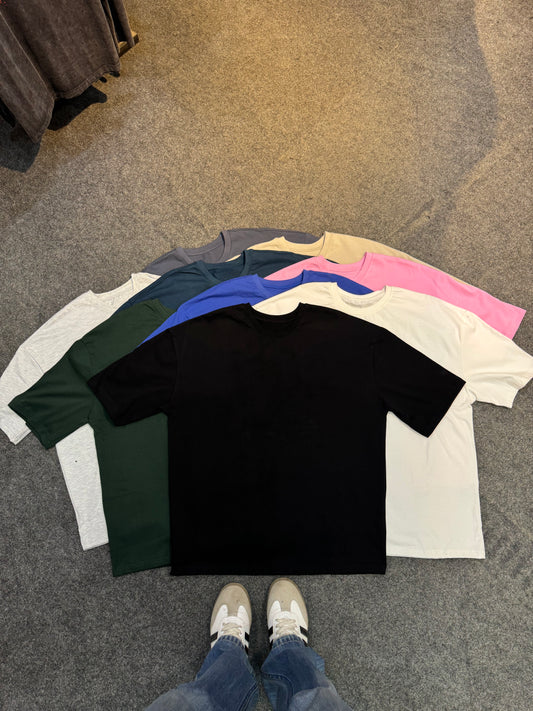 Plain T-shirt in different color