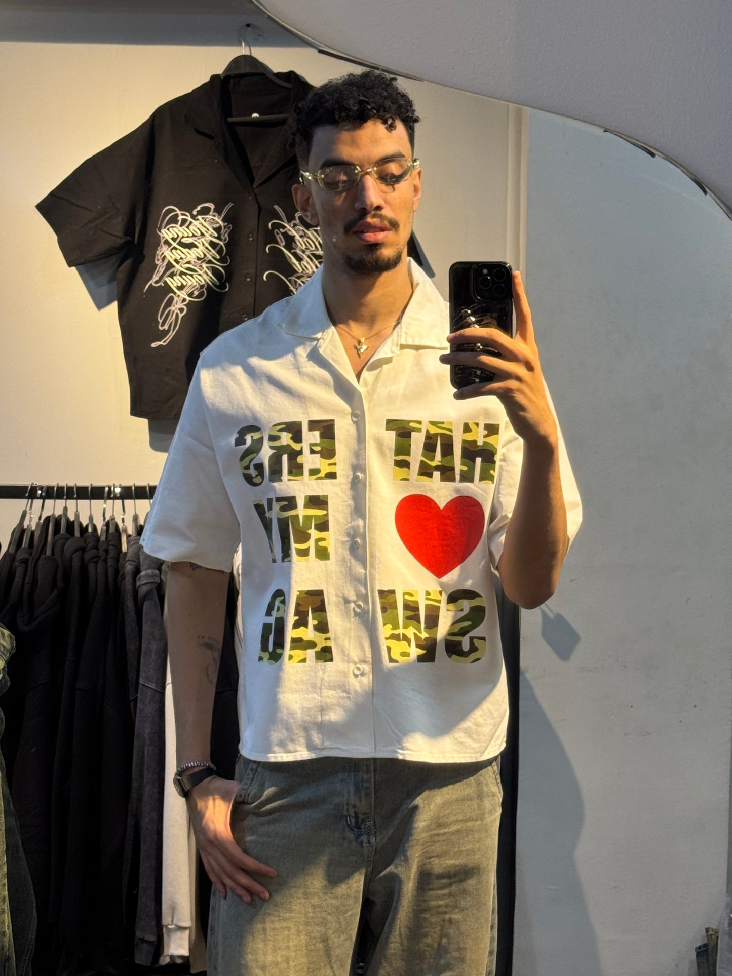 Haters love my swag