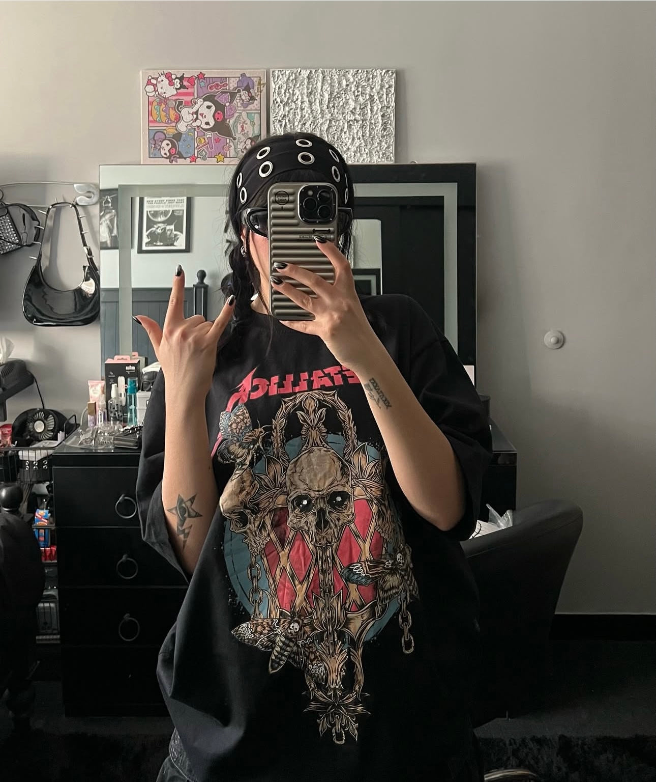 Black Metallica T-shirt