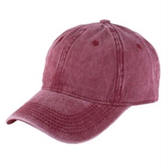 Acid washed red cap ( limited)