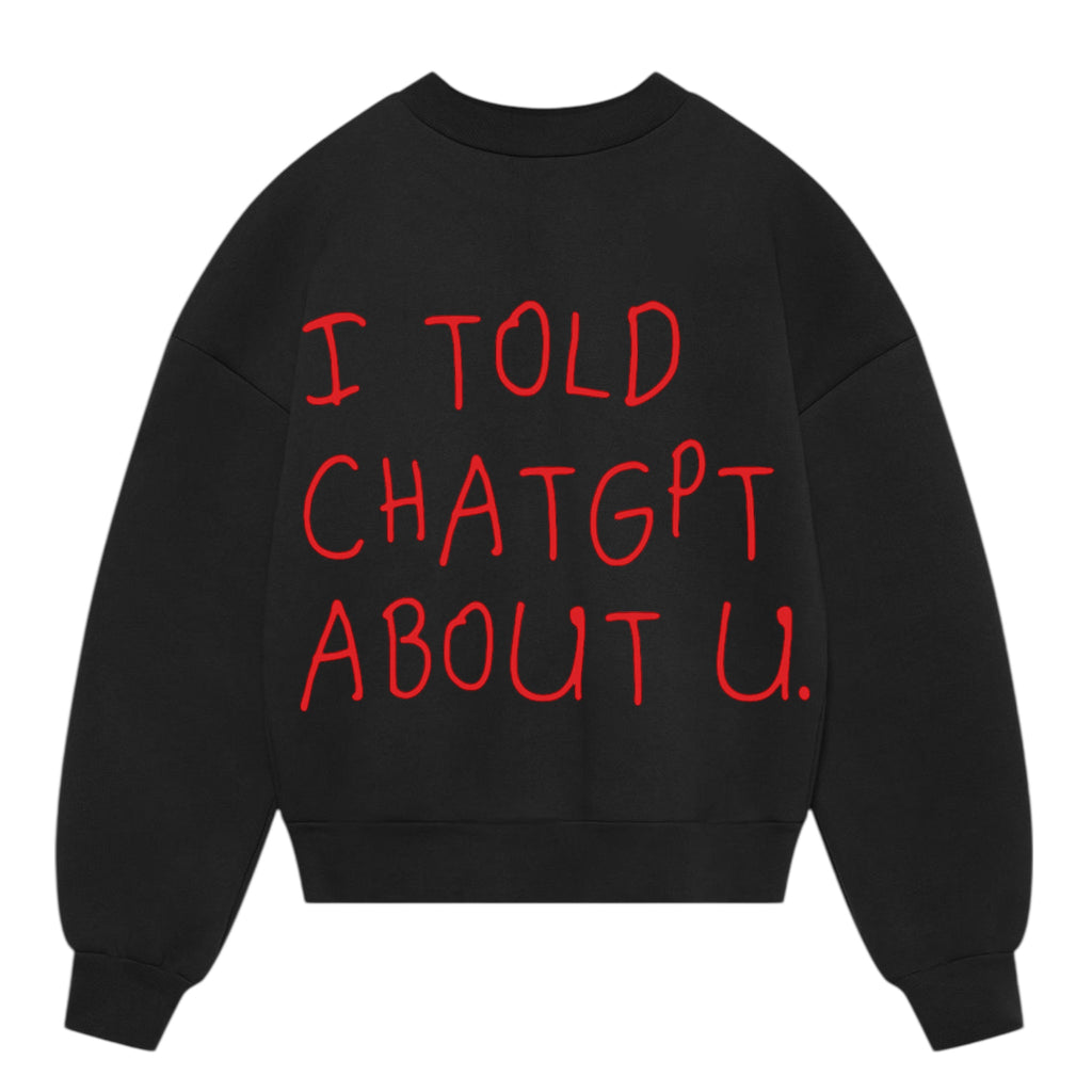 I told chat Gpt about u.