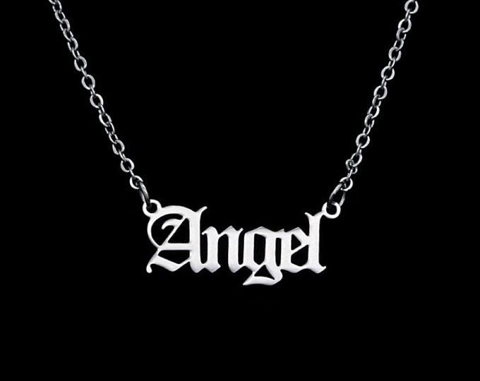 Angel necklace