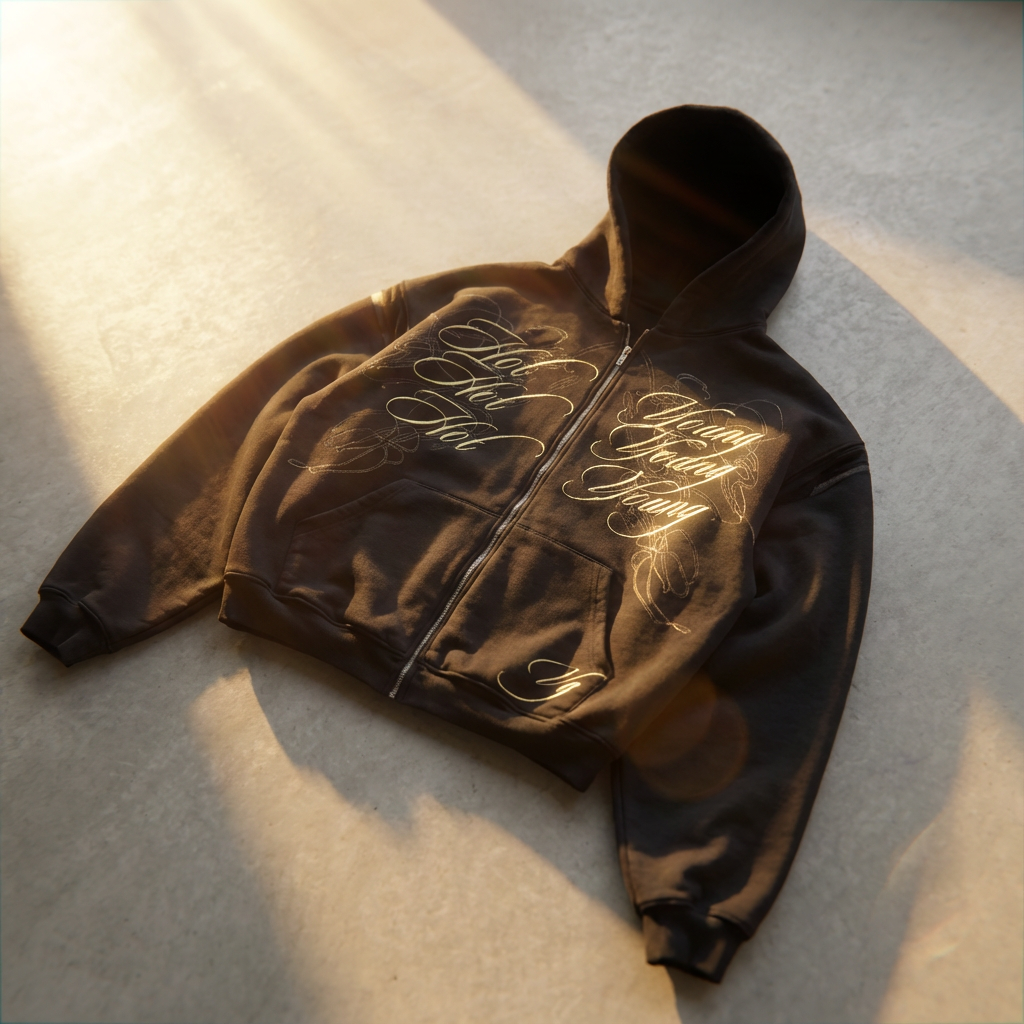 Hot young boxi zipper