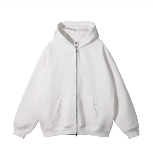 Basic zipper hoodie