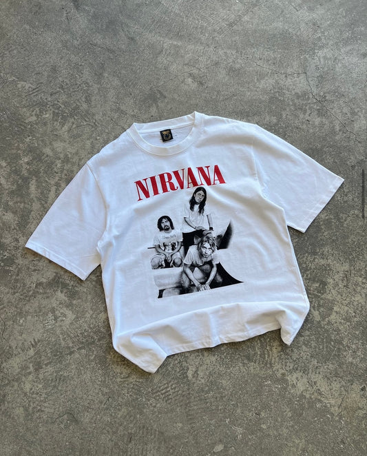 White Nirvana T-shirt