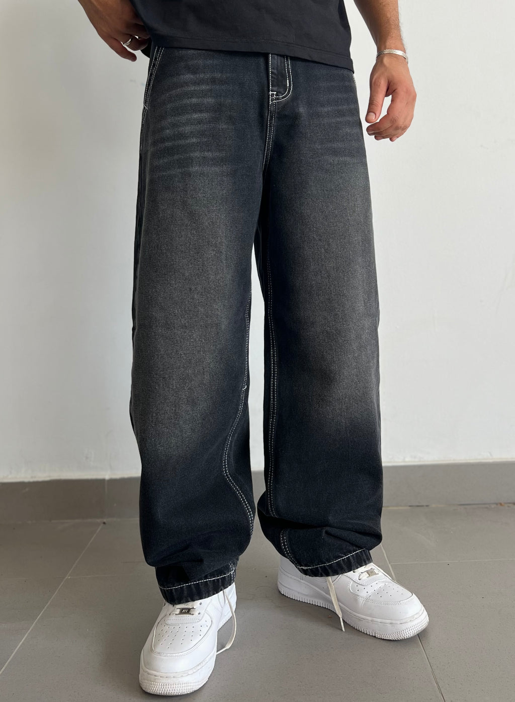 Black baggie jeans