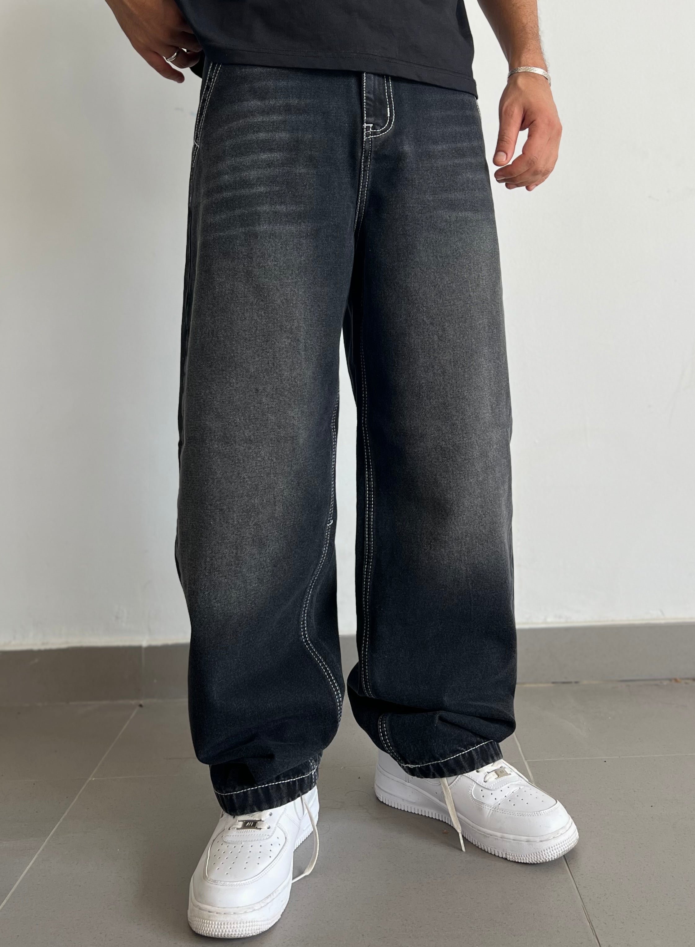Black baggie jeans