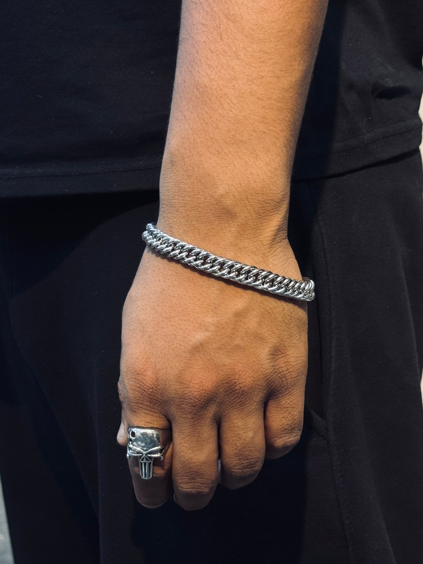 Pure stainless bracelet
