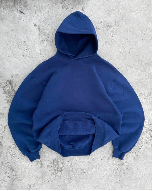 Blue hoodie