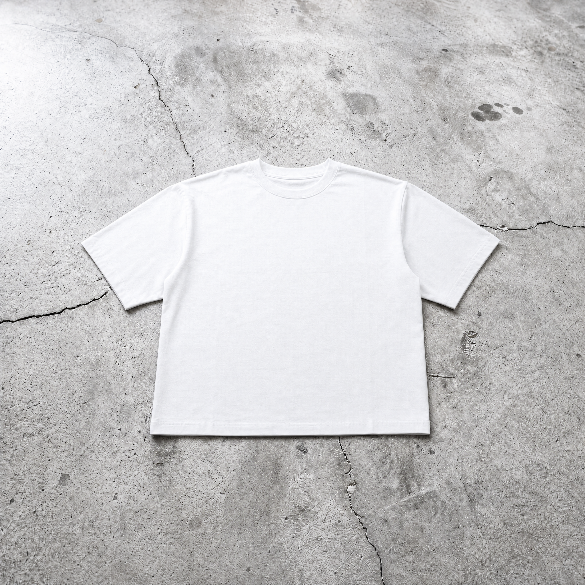 Plain boxi tee