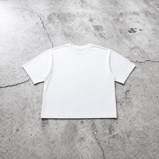 Plain boxi tee