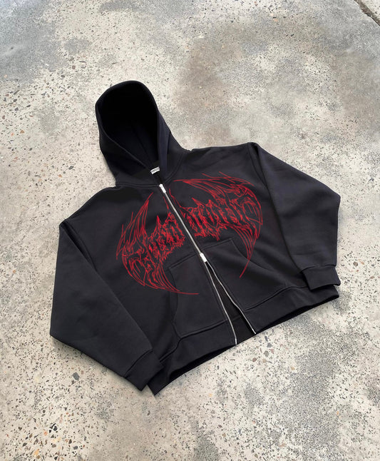 Zipper hoodie