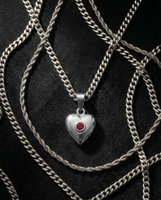 Silver heart