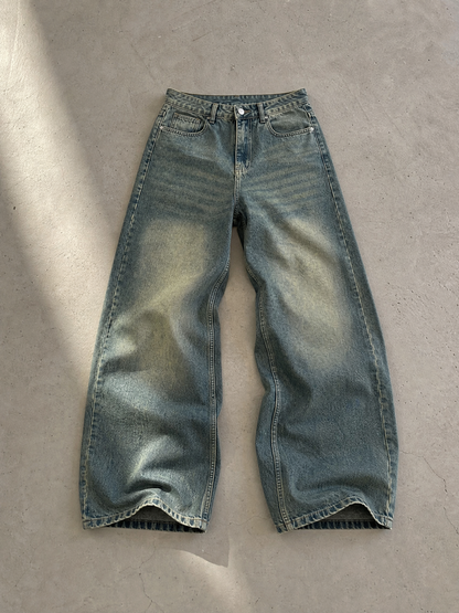 Dirty baggie jeans