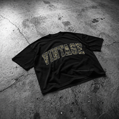 Vintage Commo boxi tee