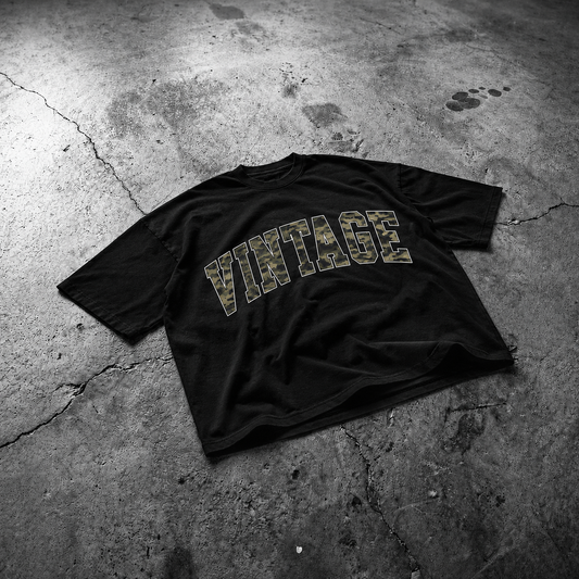 Vintage Commo boxi tee