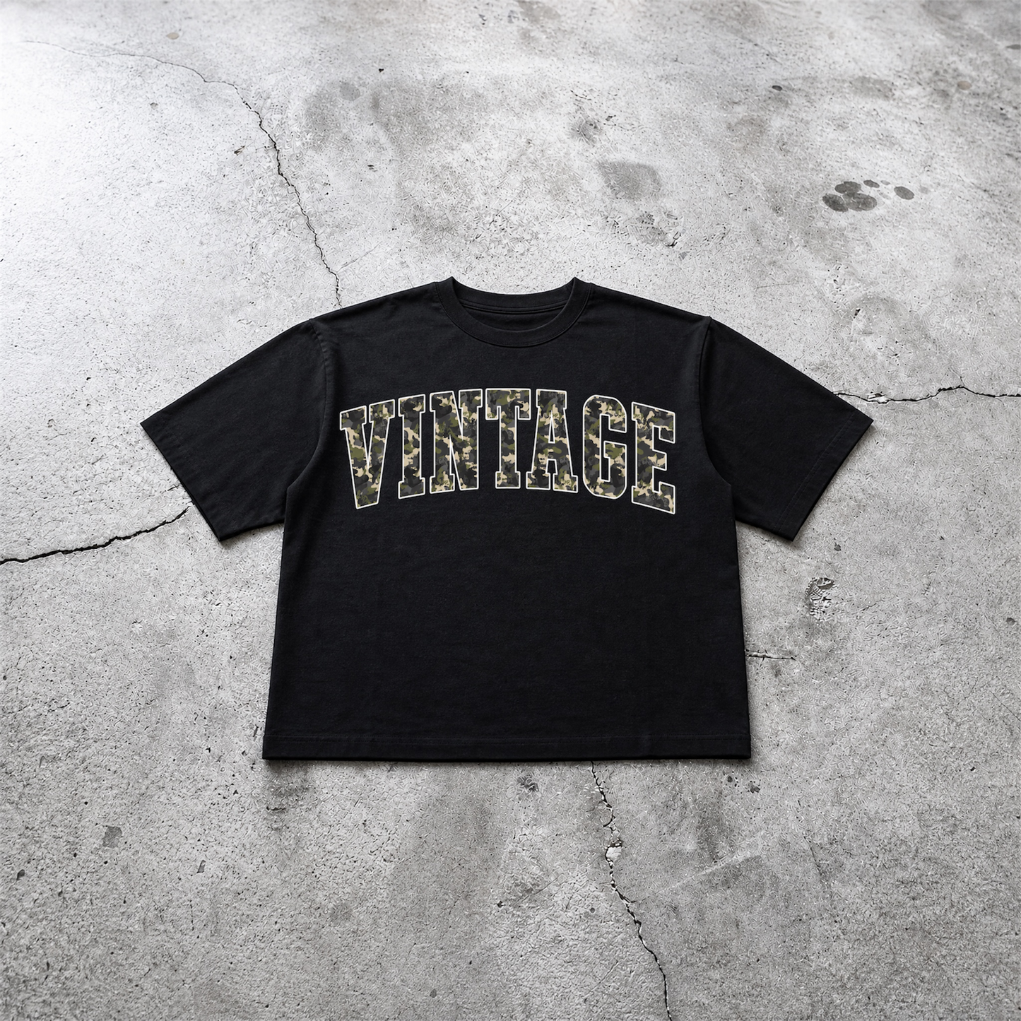 Vintage Commo boxi tee