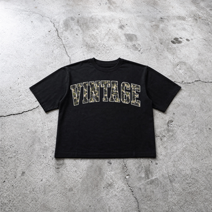 Vintage Commo boxi tee