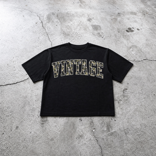 Vintage Commo boxi tee