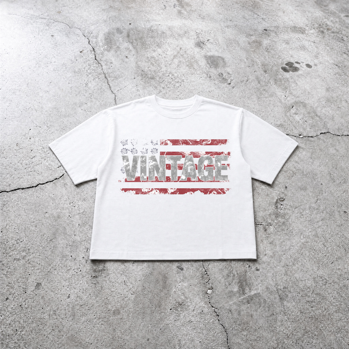 Vintage camo tee