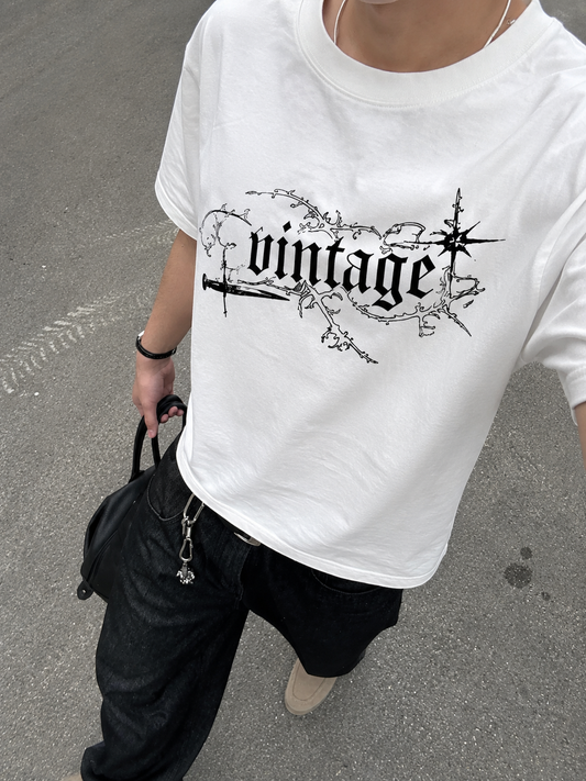 Vintage boxi tee