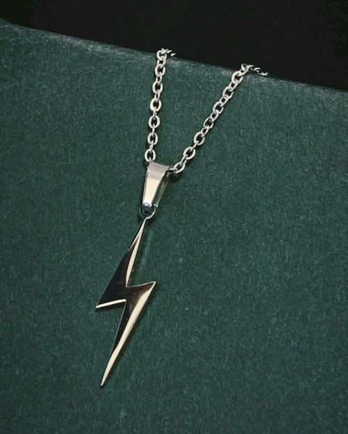 Bolt necklace