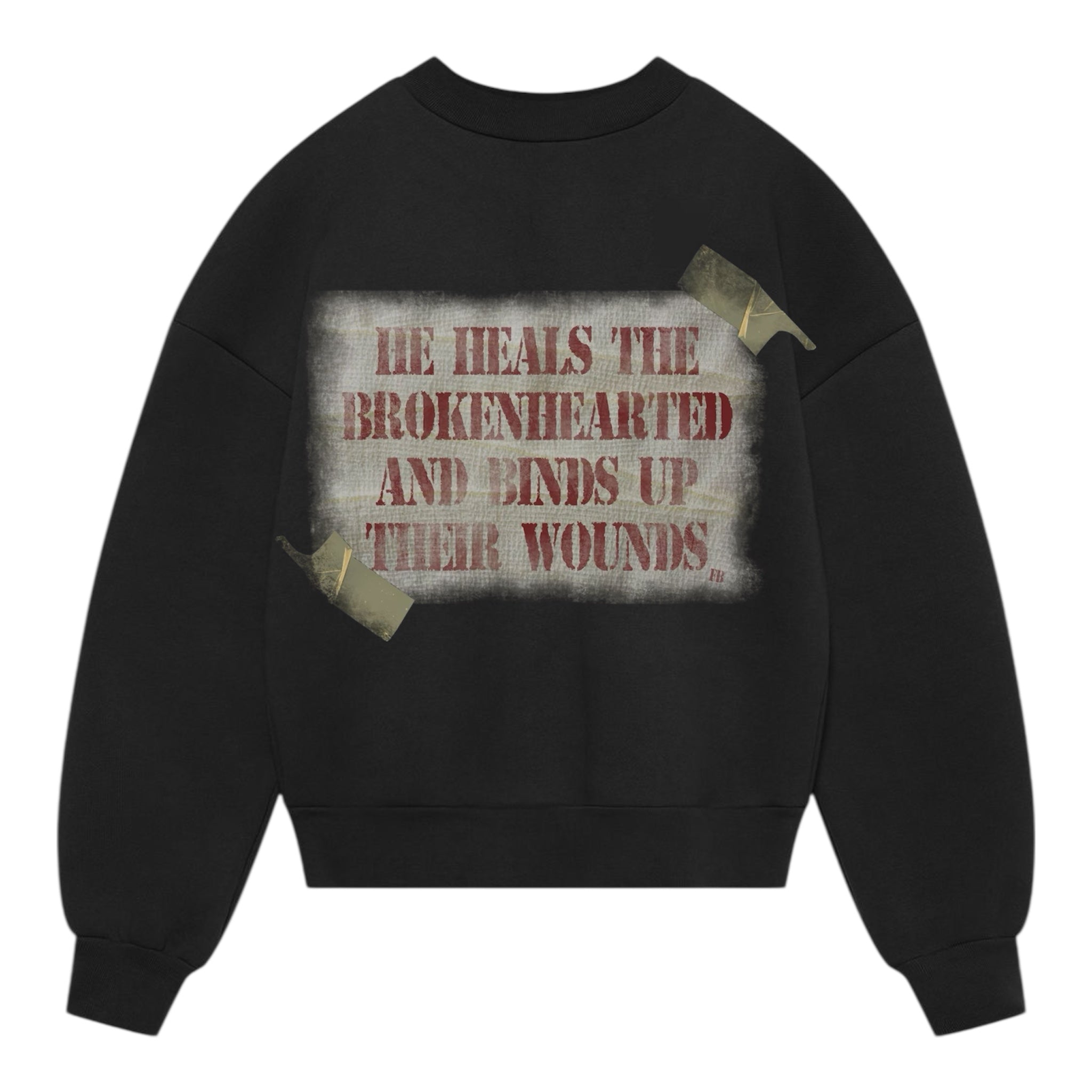 He heals the broken heart Boxi